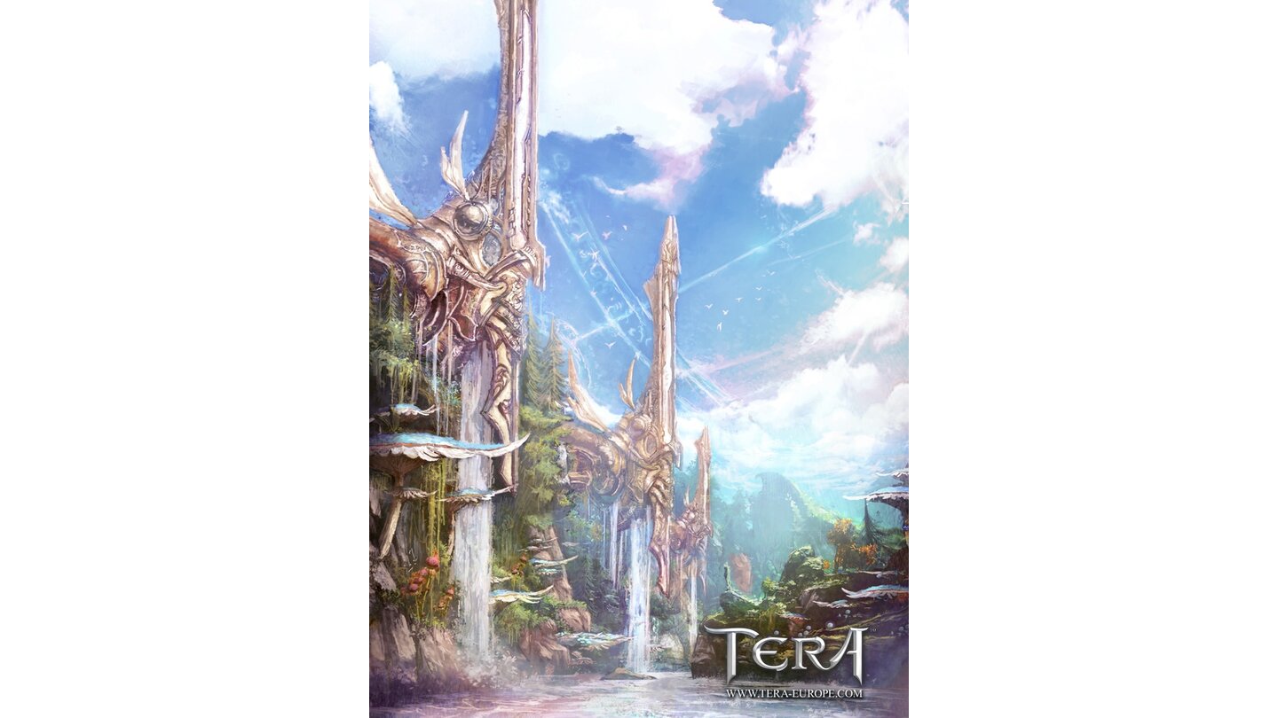 T.E.R.A.: The Exiled Realms of Arborea - Artworks und Konzeptzeichnungen