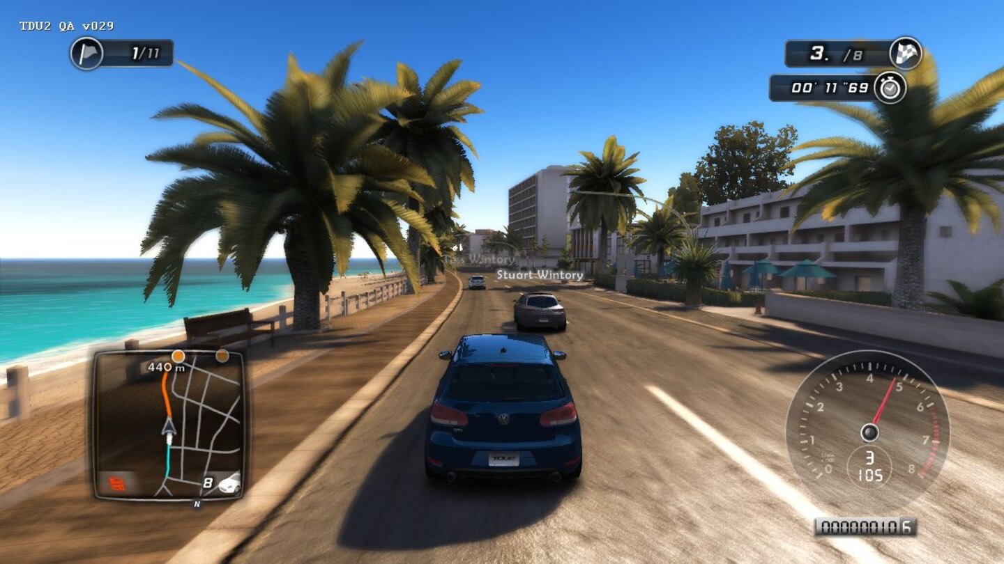 Test Drive Unlimited 2PC-Screenshots aus der Test-Version