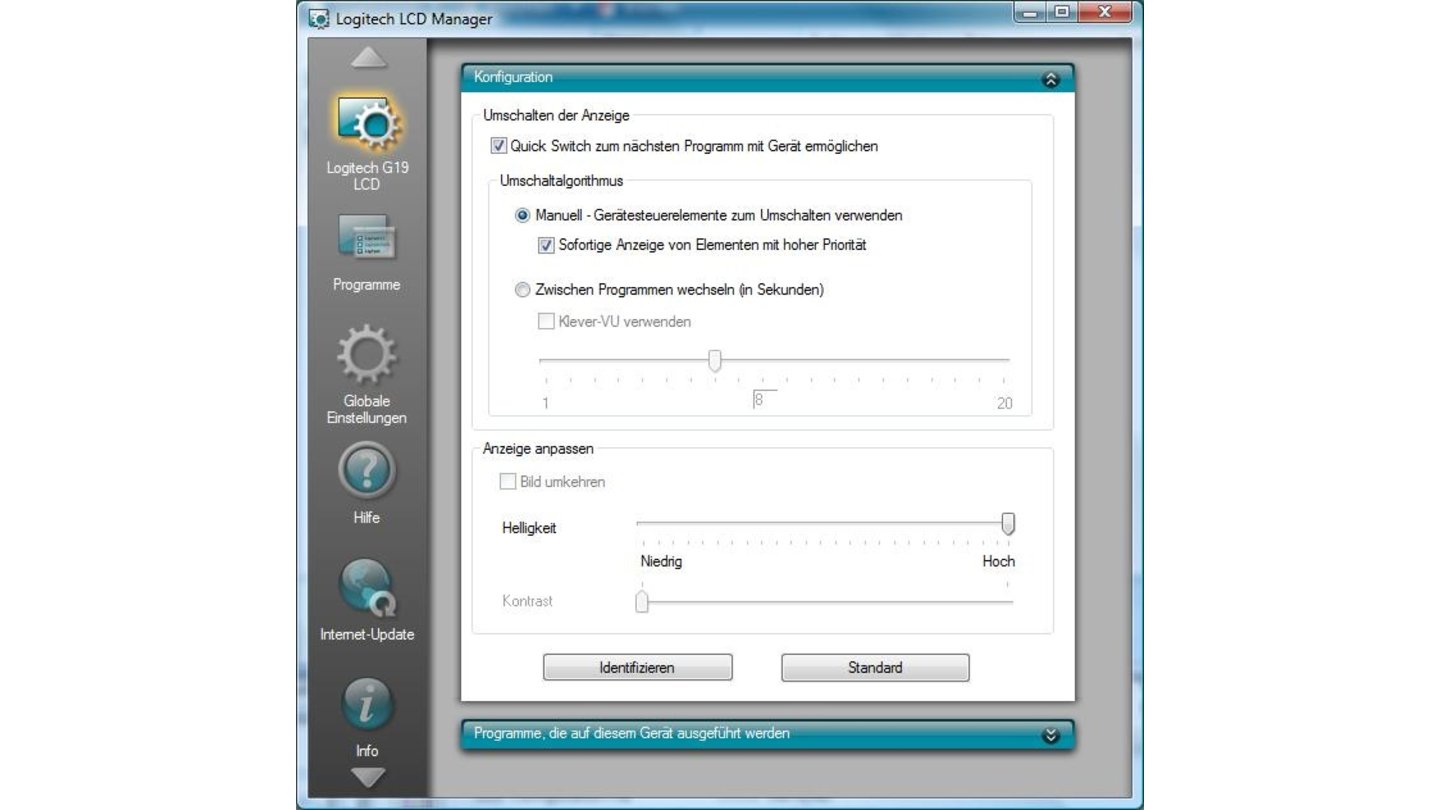 Logitech LCD Manager