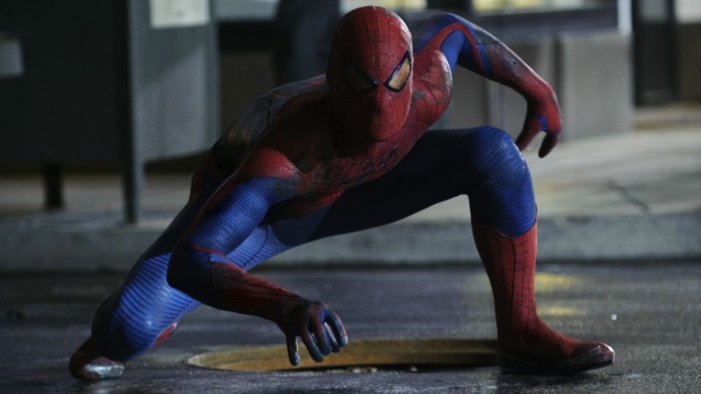 The Amazing Spider-ManSpider-Man im Kostüm á la 2012.