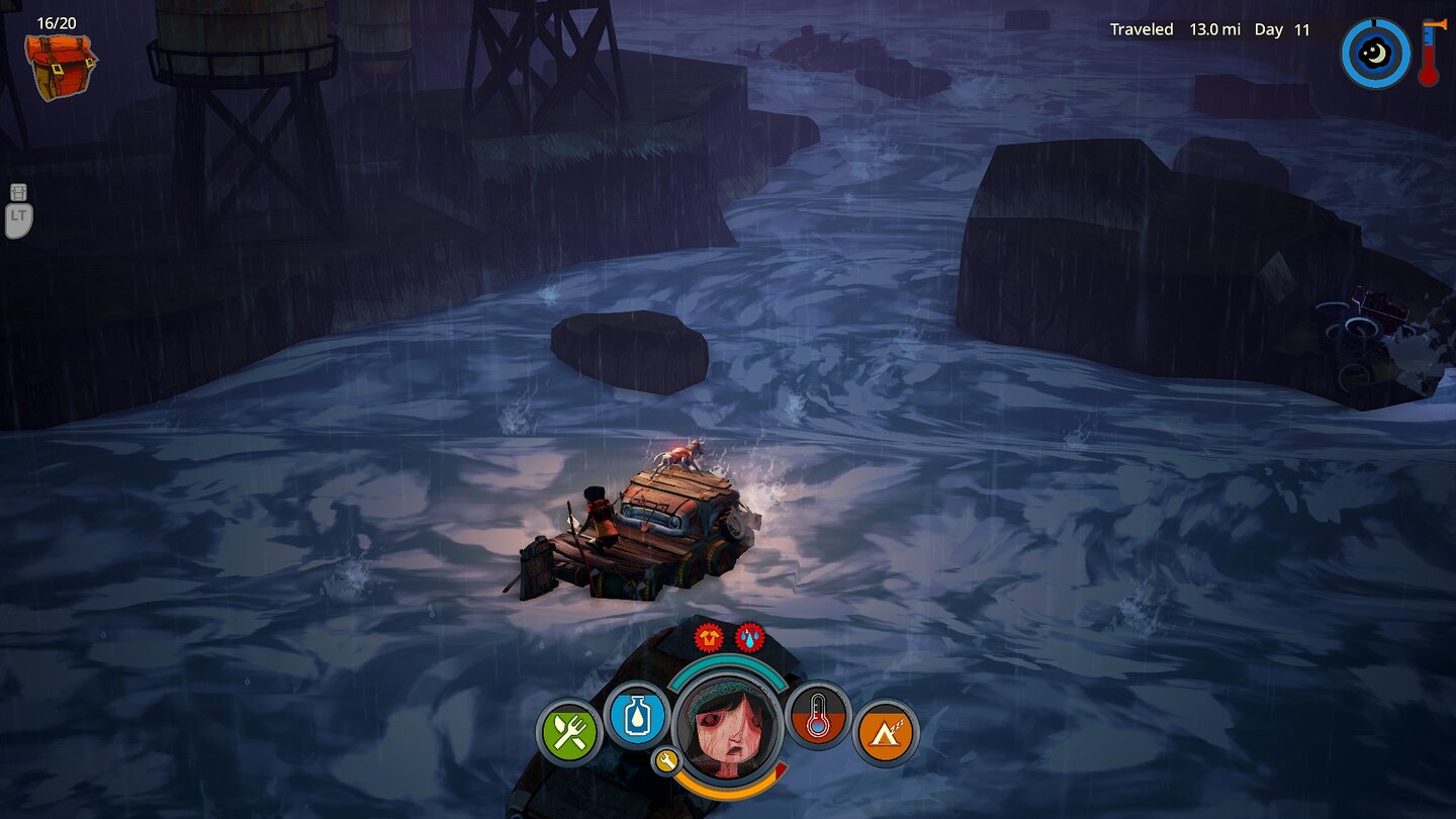 The Flame in the Flood - Screenshots aus der Release-Version