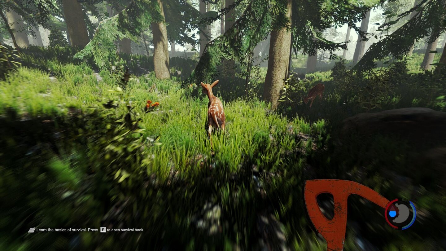 The Forest - Screenshots aus Version 0.20Auch das Motion-Blur wurde mit dem Patch 0.20 überarbeitet.