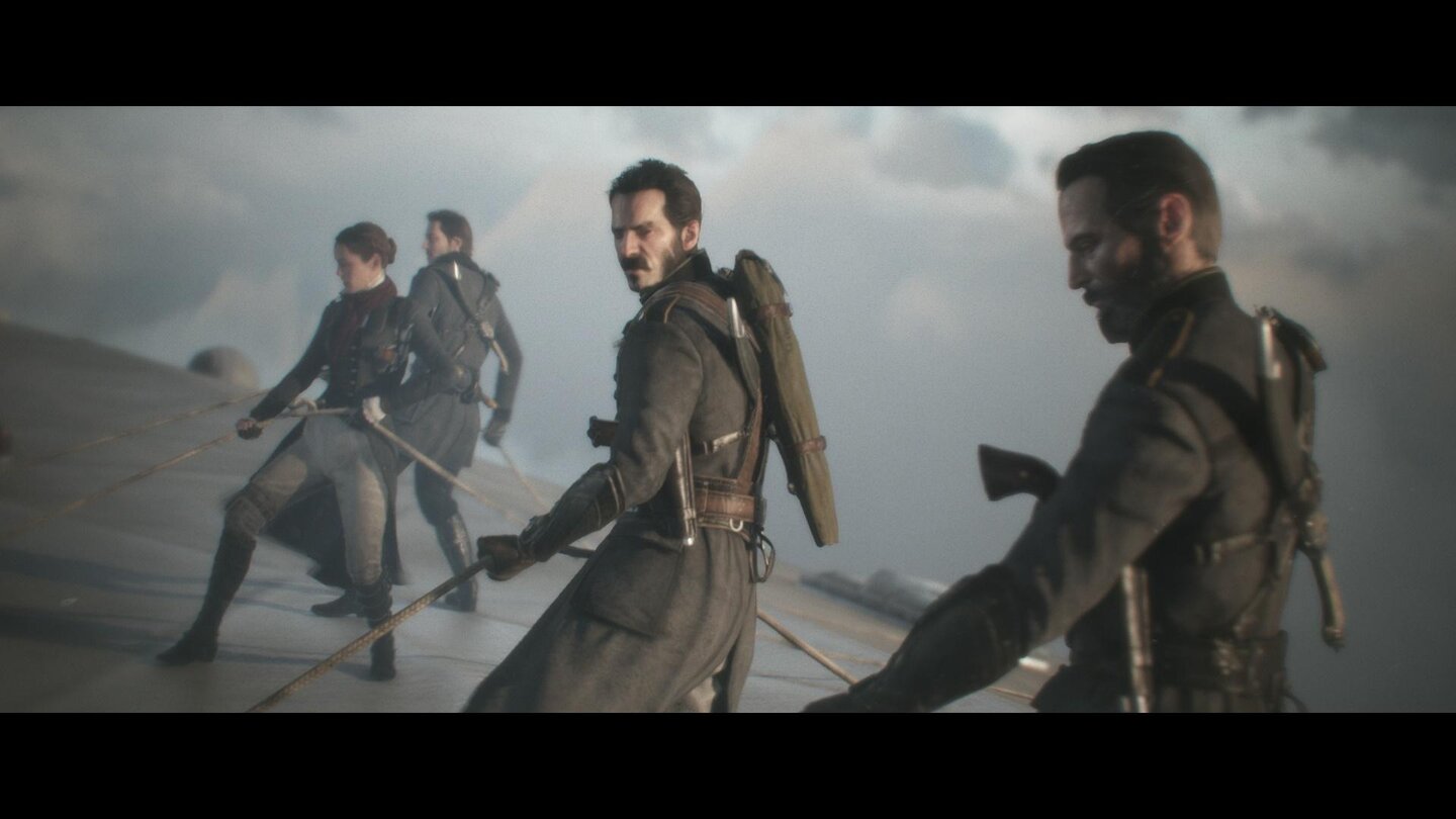 The Order: 1886Das hingegen ist eine Zwischensequenz. Immer wieder werden solche Szenen eingestreut. was für einen sehr filmischen Gesamteindruck sorgt.