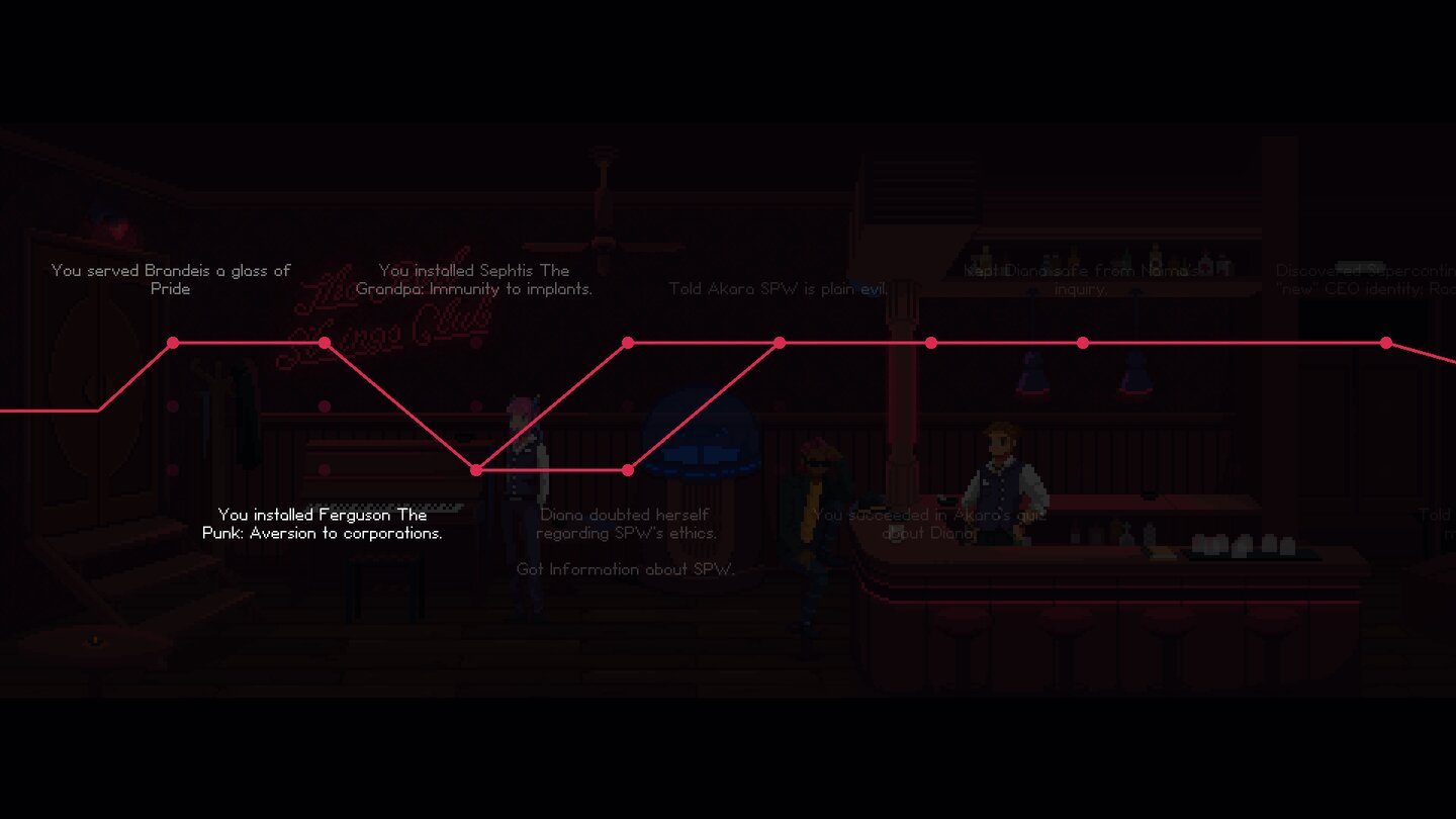 The Red Strings Club - Screenshots