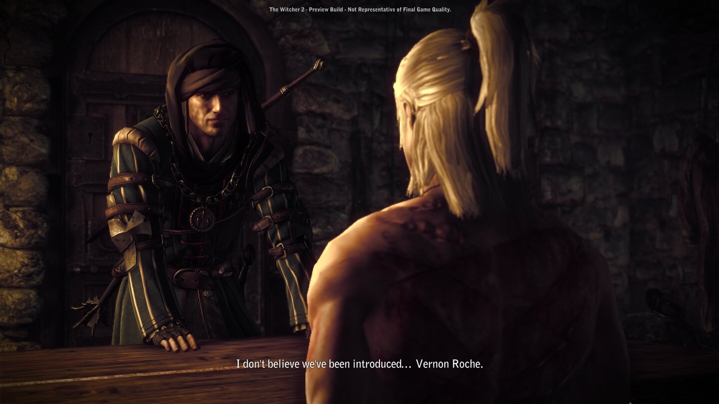 The Witcher 2: Assassins of KingsScreenshots aus der Preview-Version.