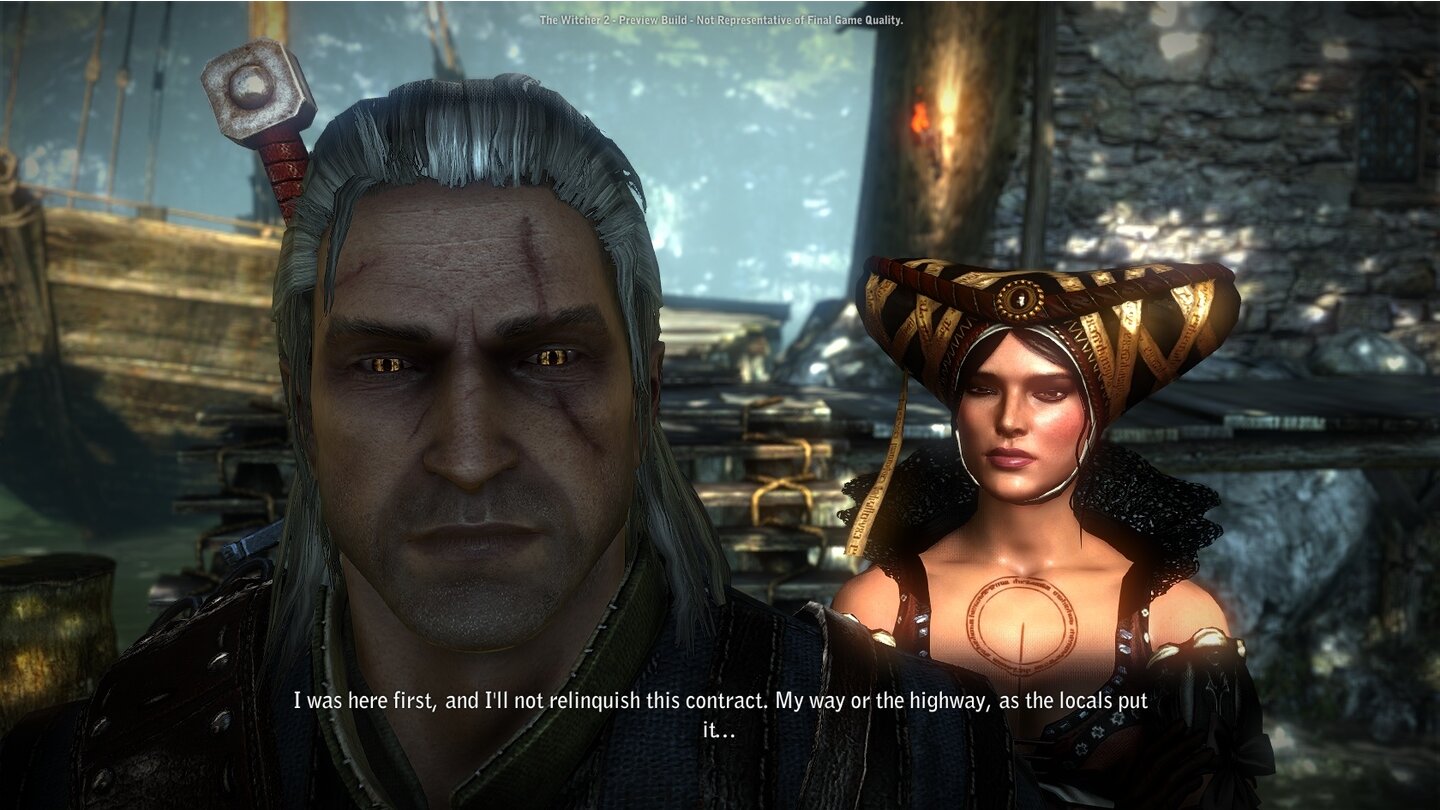 The Witcher 2: Assassins of KingsScreenshots aus dem Prolog und dem ersten Akt von The Witcher 2.