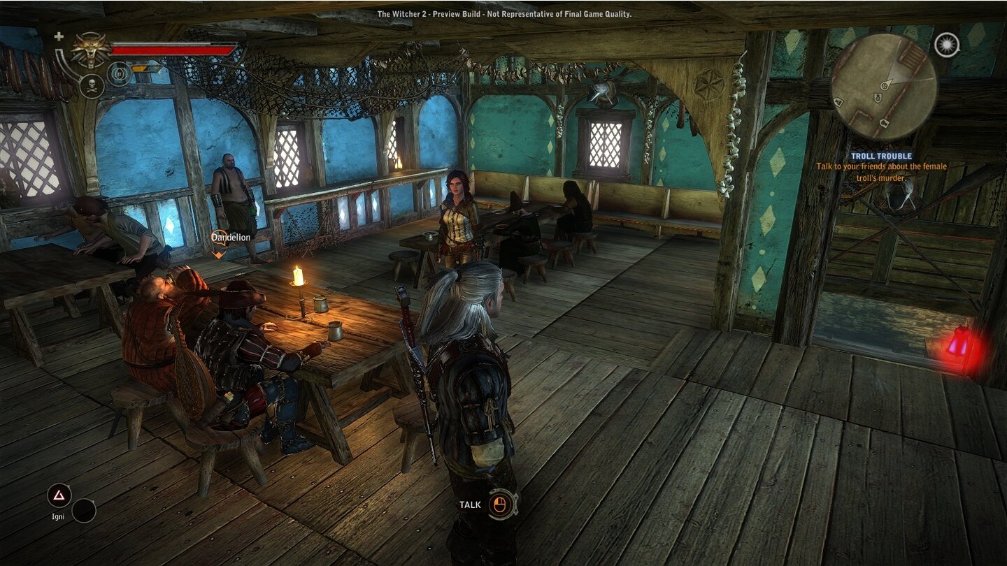 The Witcher 2: Assassins of KingsScreenshots aus dem Prolog und dem ersten Akt von The Witcher 2.