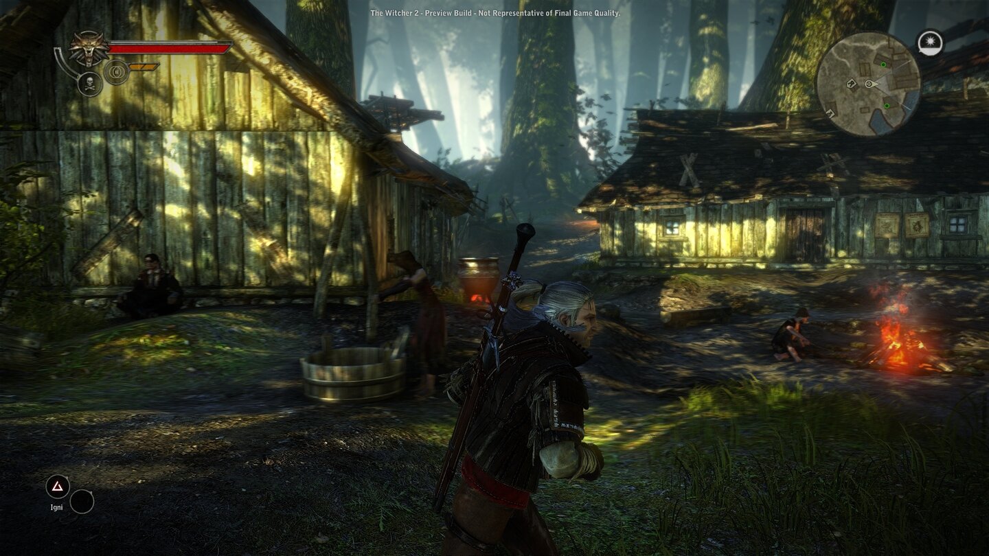 The Witcher 2: Assassins of KingsScreenshots aus dem Prolog und dem ersten Akt von The Witcher 2.