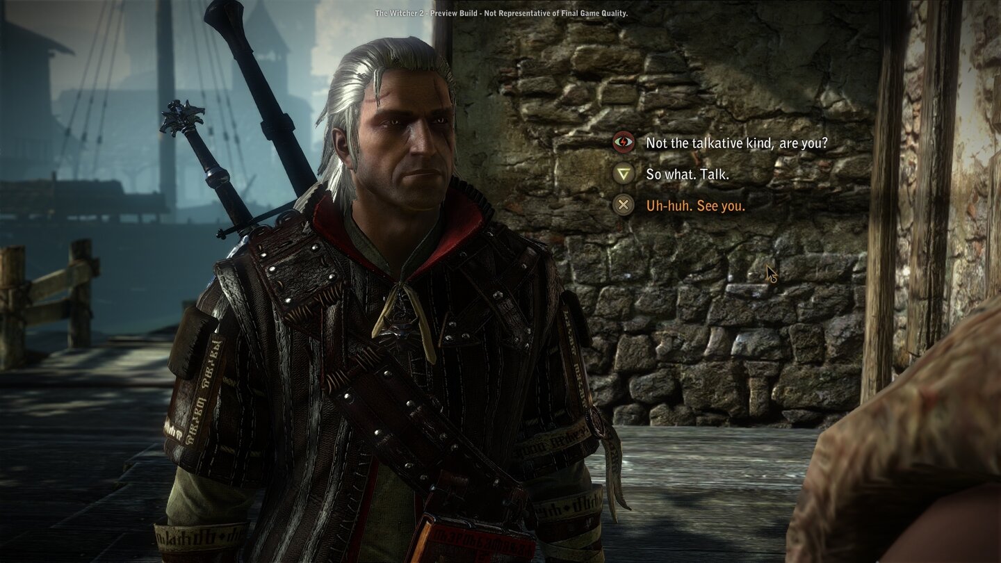 The Witcher 2: Assassins of KingsScreenshots aus dem Prolog und dem ersten Akt von The Witcher 2.