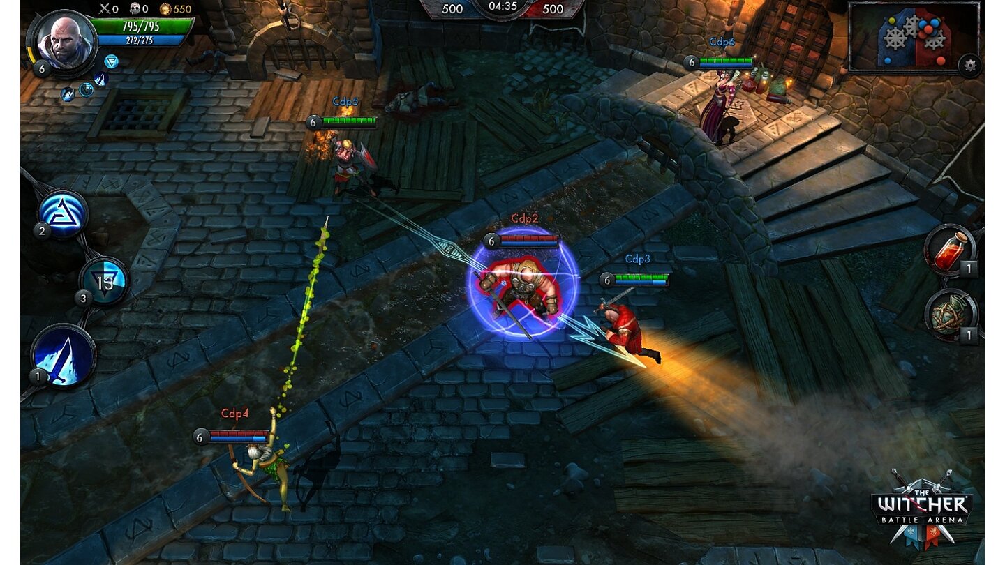 The Witcher Battle Arena - Screenshots