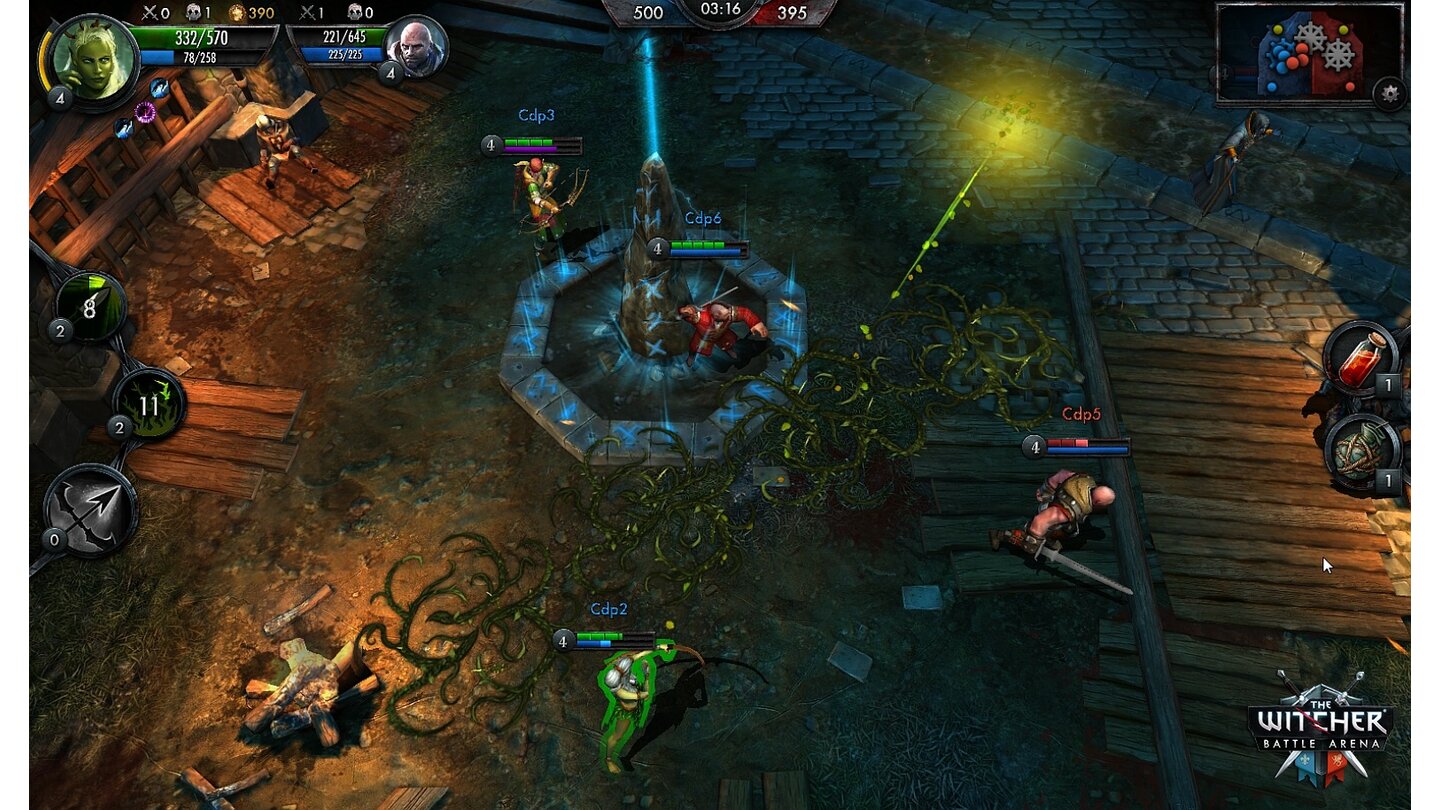 The Witcher Battle Arena - Screenshots
