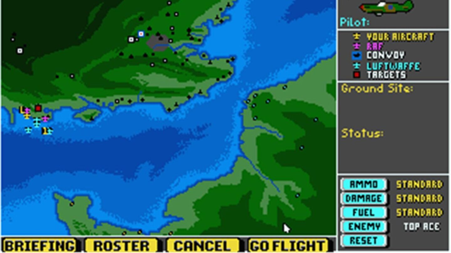 Their Finest Hour: The Battle of Britain (1989)In der Flugkampf-Simulation steuert der Spieler entweder deutsche oder britische Flugzeuge im Kampf um Britannien 1940. Zum ersten Mal bei einem Lucasfilm-Games-Titel gab es einen Missions-Editor, einen Aufnahme-Modus und eine Kampagne, deren Story-Verlauf von Erfolg oder Misserfolg der einzelnen Missionen abhing. The Battle of Britain ist der Nachfolger von Battlehawks 42.