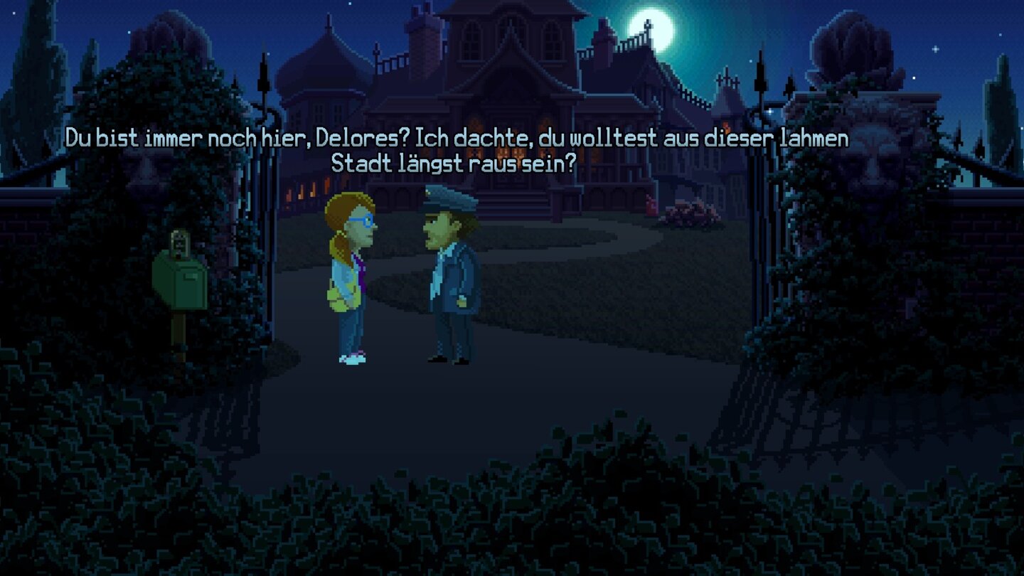 Thimbleweed ParkScreenshots aus der deutschen Version