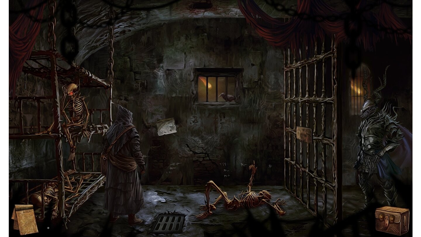 Tormentum - Dark SorrowDie düstere Fantasy-Welt ist eine nette Abwechslung von der üblichen Atmosphäre der meisten Adventures.