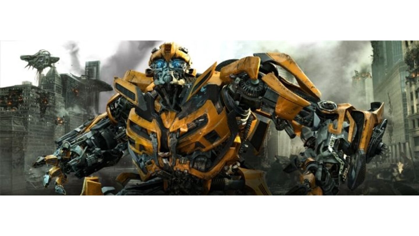 Transformers 3Autobot Bumblebee rüstet sich für den finalen Kampf. (Paramount Pictures Germany)