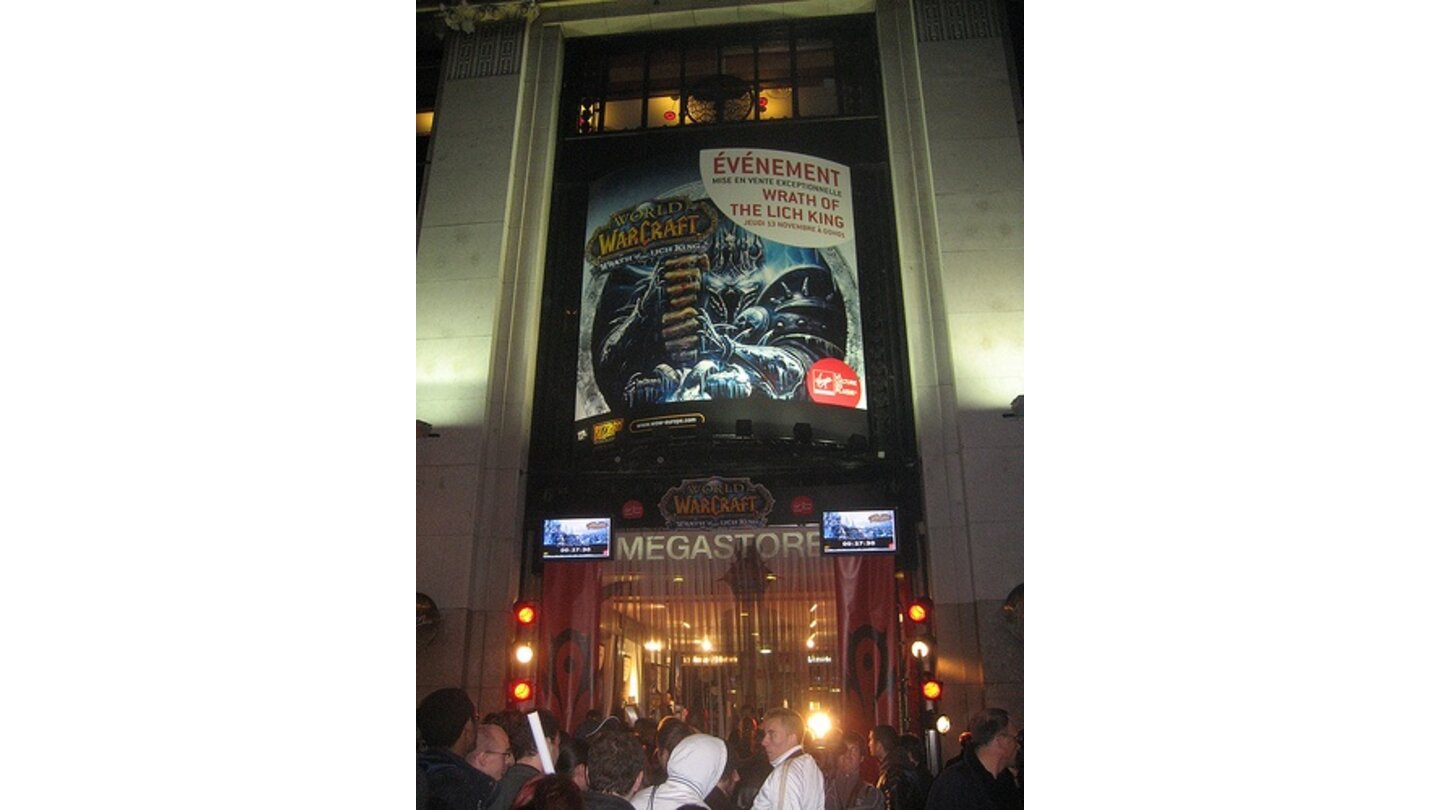 Verkaufsstart Wrath of the Lich King - Paris