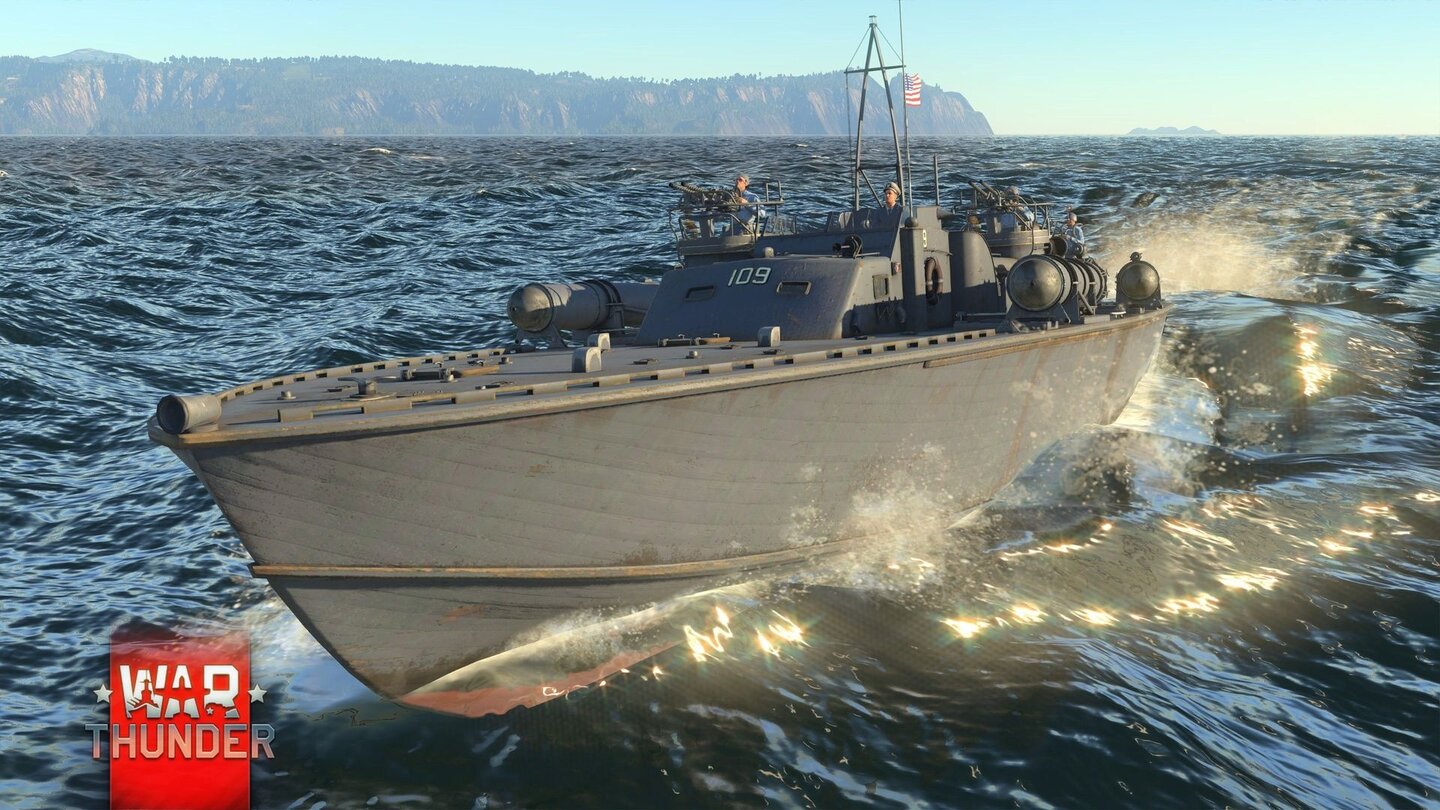 War Thunder - Screenshots aus den »Naval Battles«