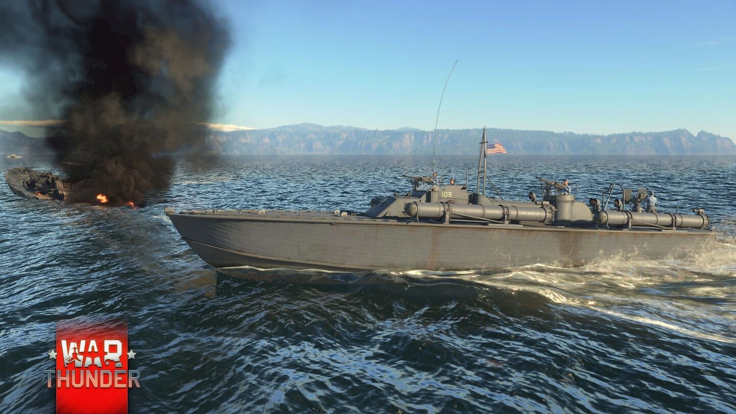 War Thunder - Screenshots aus den »Naval Battles«