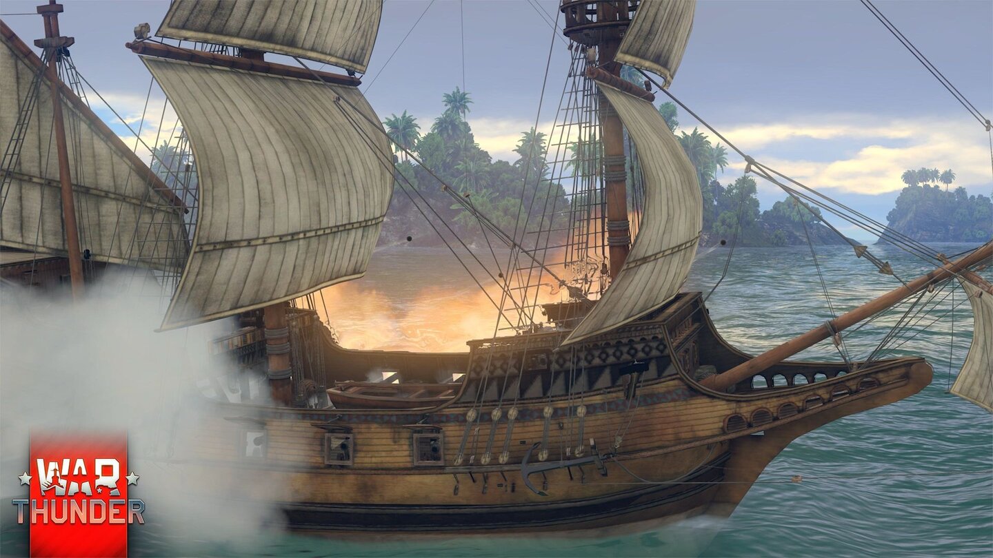 War Thunder - Screenshots vom Seeschlacht-Update (April-Scherz)