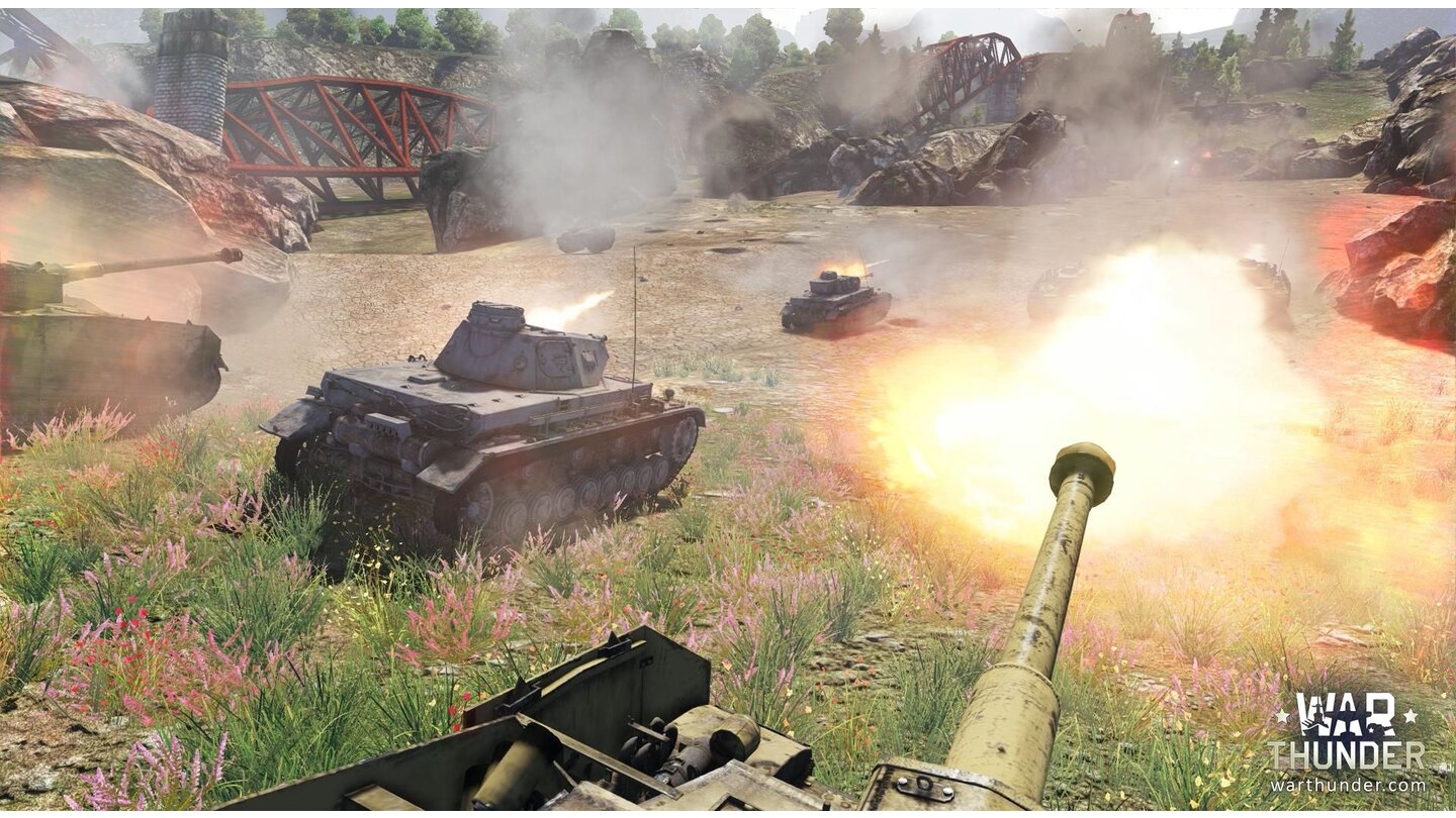 War ThunderScreenshots aus der Erweiterung »Ground Forces«