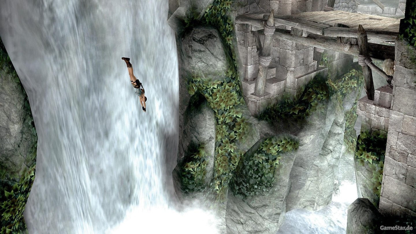 Wasser in Tomb Raider