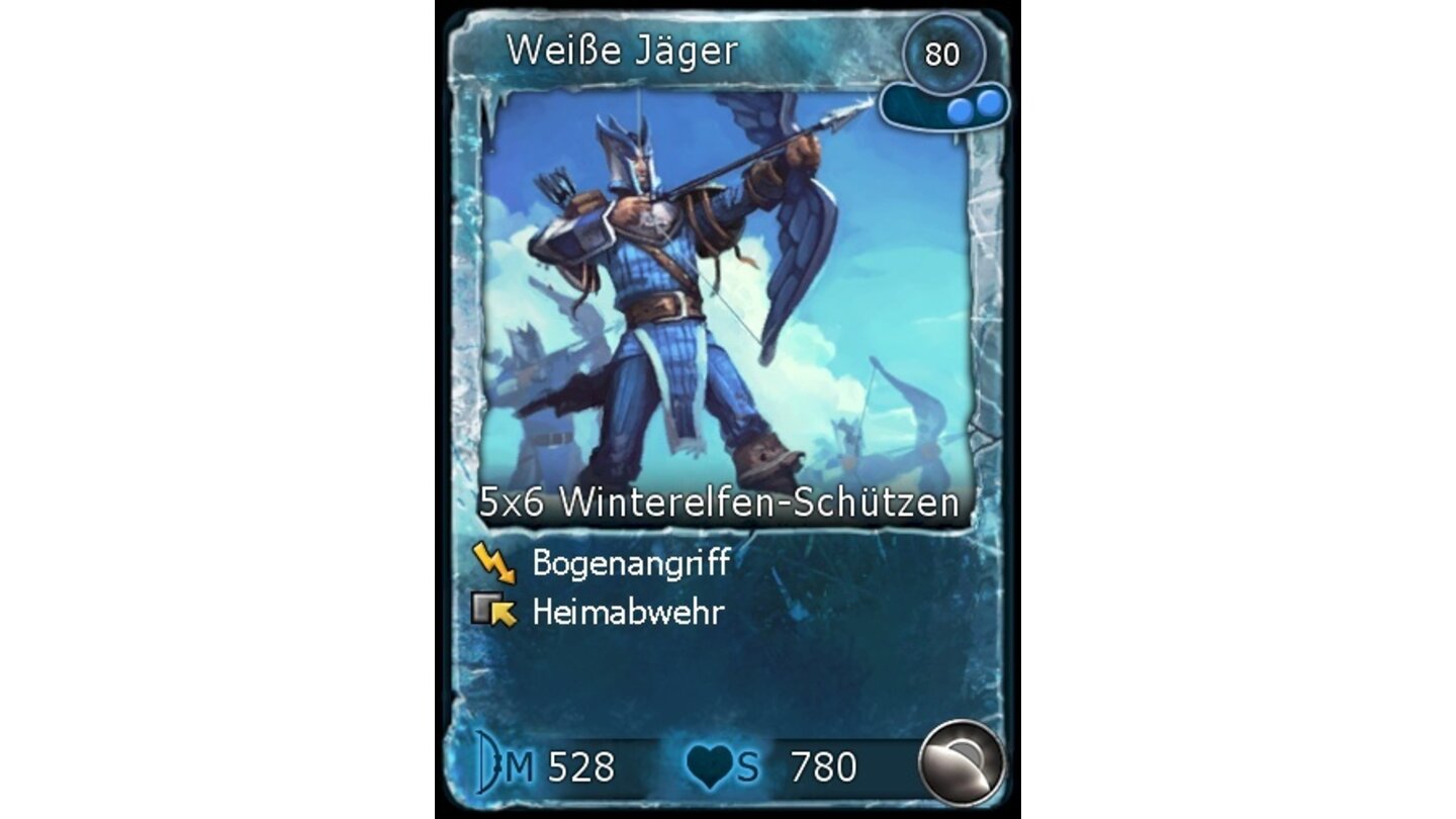 Battleforge - Frost-Deck: Weiße Jaeger