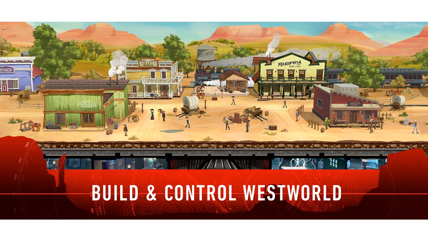 Westworld Mobile-Spiel