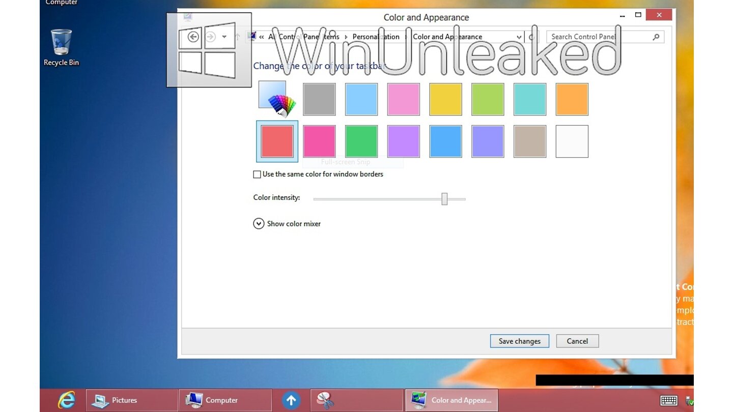 Windows 8 Pre-RTM Desktop