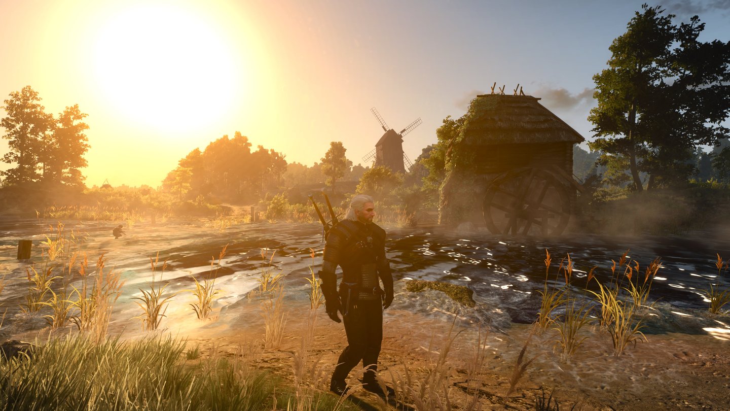 Witcher 3 in extrem - 4K 2 Morgens