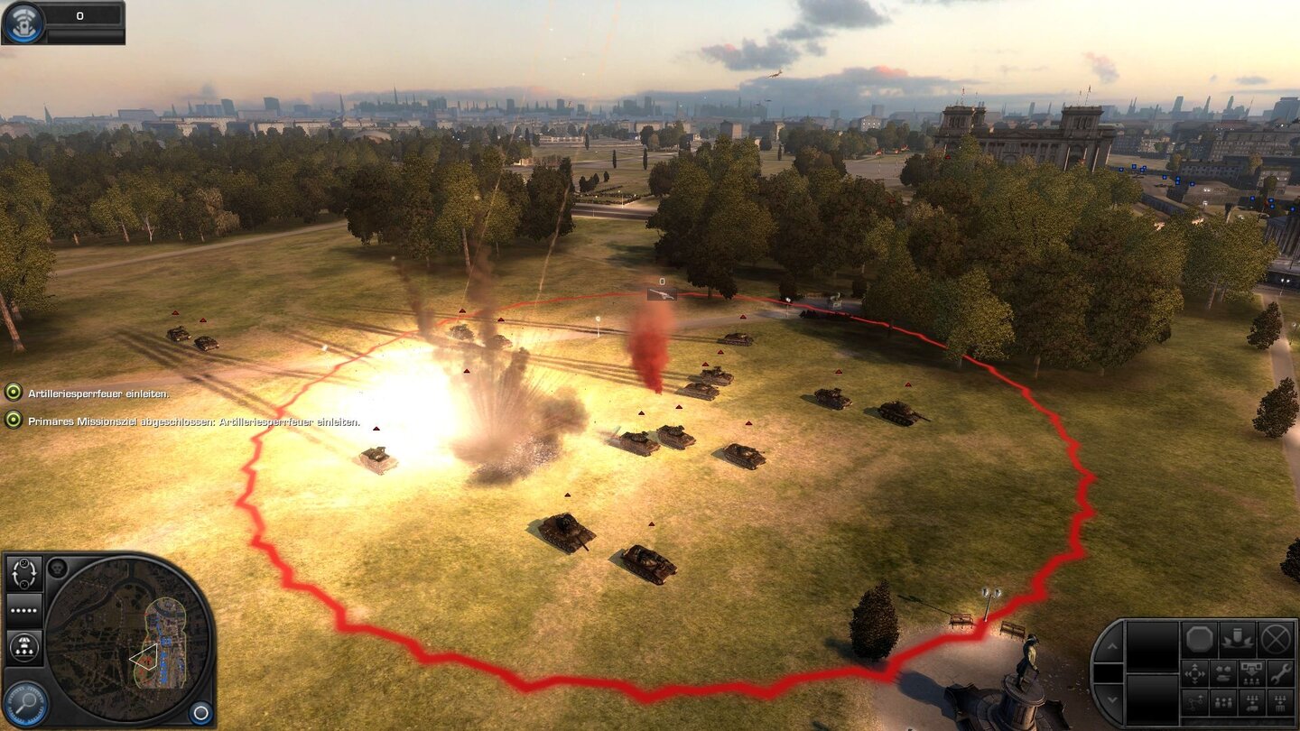 Explosionen in World in Conflict