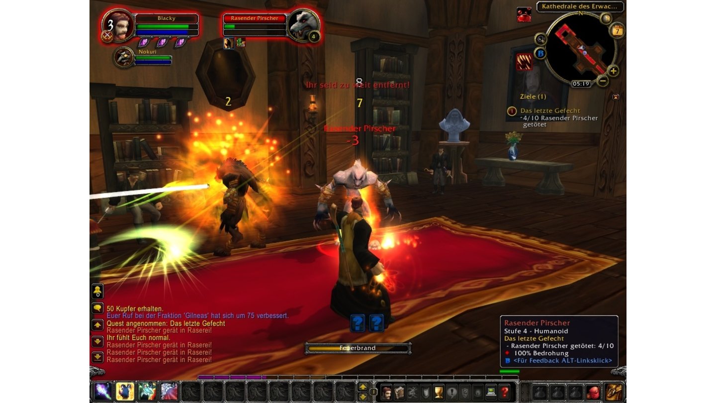 World of Warcraft: Cataclysm - Screenshots aus der BetaAuch die heilige Kathedrale wird schon bald von den Worgen gestürmt.