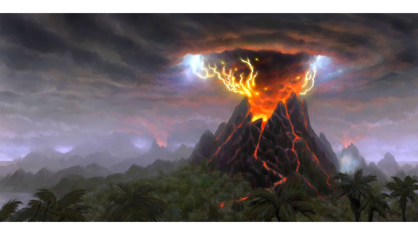 World of Warcraft: Cataclysm - Volcano