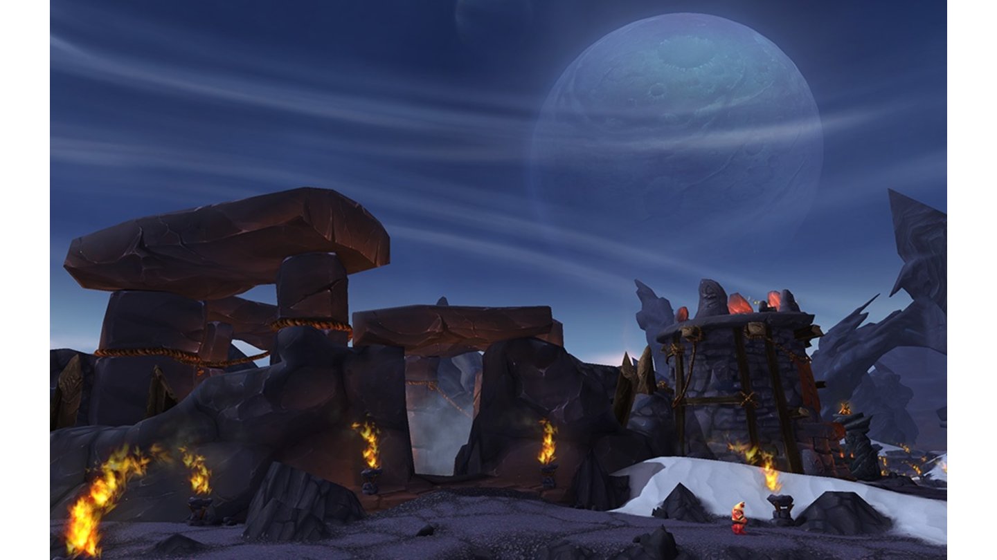 World of Warcraft: Warlords of DraenorAuseinandersetzungen wird es in Draenor nicht nur mit den feindlichen Orc-Klans, sondern auch mit der ansässigen Oger-Bevölkerung geben.