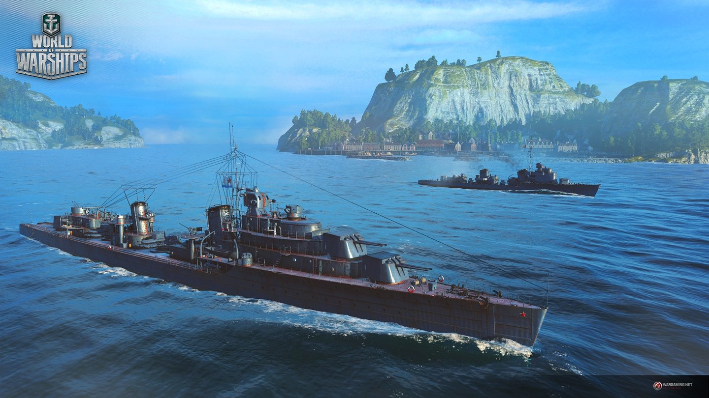 World of Warships - Screenshots der sowjetischen Flotte