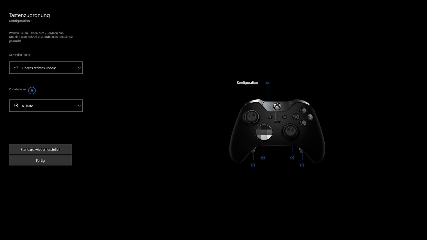 Xbox Elite Controller Menue 03