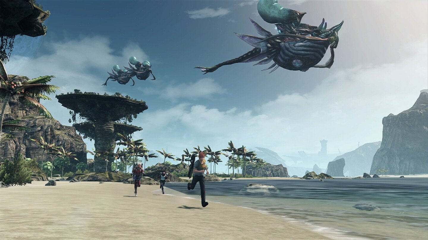 Xenoblade Chronicles XXenoblade Chronicles X wird riesig: Das Spiel soll rund 30 Mal mehr Quests bieten als der Vorgänger.