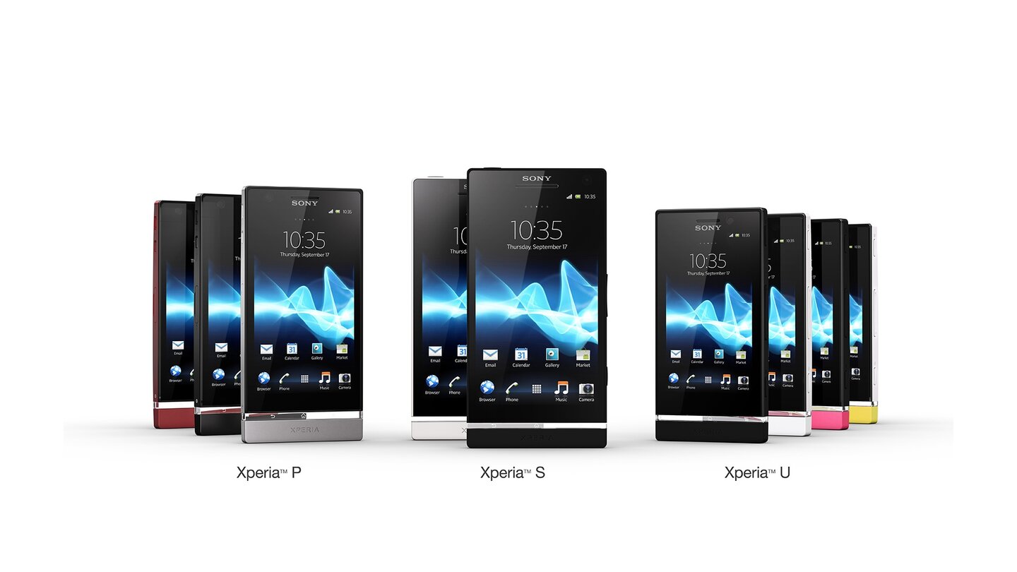 Die komplette Xperia-NXT-Familie