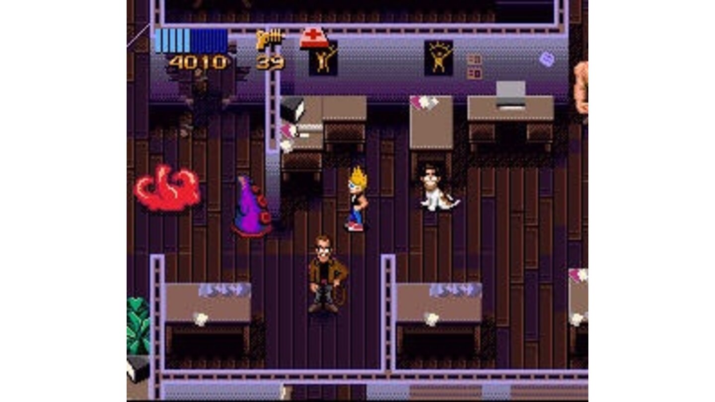 Inside LucasArts headquarters a certain famous tentacle makes an cameo appearance