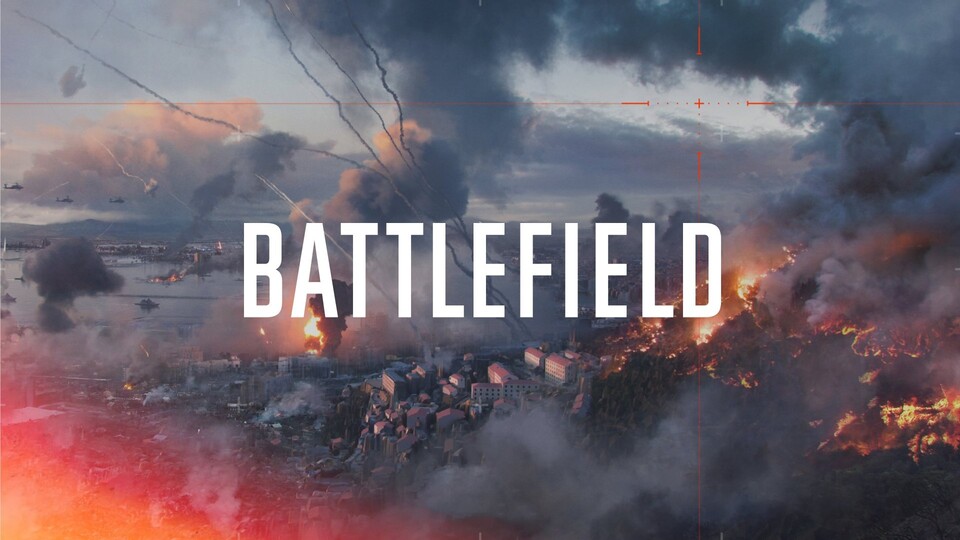 The artwork for the new Battlefield probably shows burning Gibraltar.