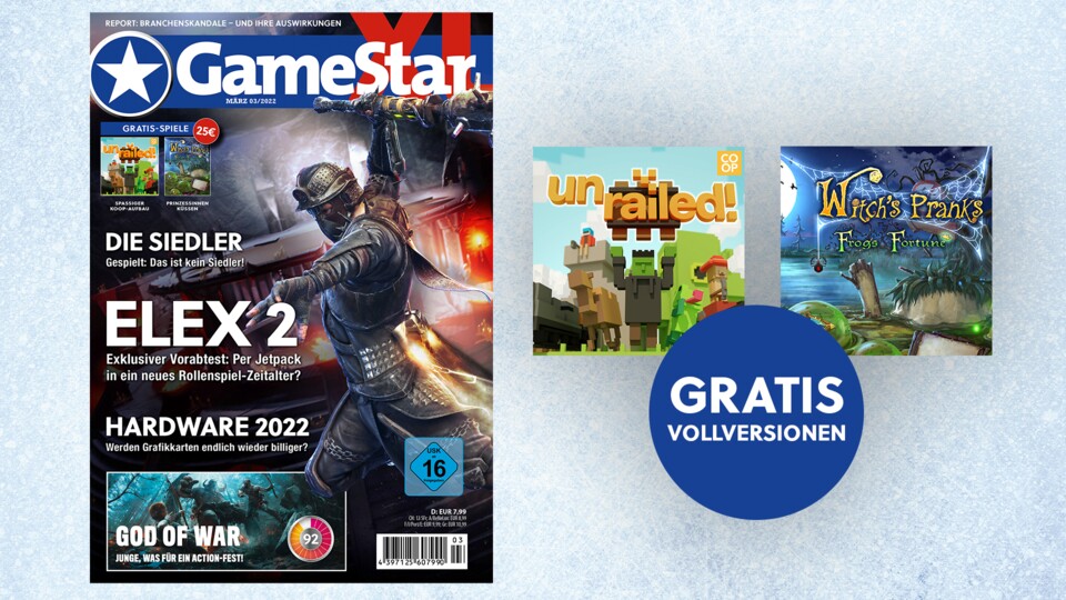 Die neue GameStar. Ab dem 16.02. im Handel.