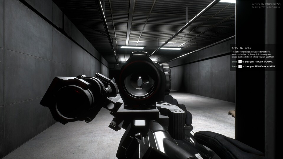 Spieler bauen sich Waffen nach eigenen Wünschen und passend zum jeweiligen Einsatzgebiet zusammen.