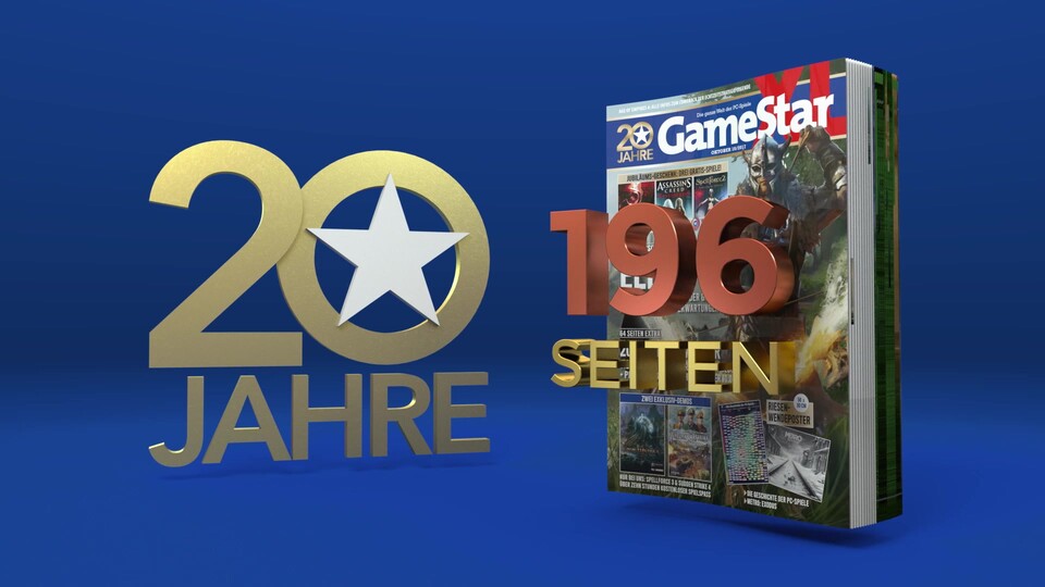 20 Jahre GameStar - die große Jubiläumsausgabe - TV-Spot zum Geburtstagsheft GameStar 102017