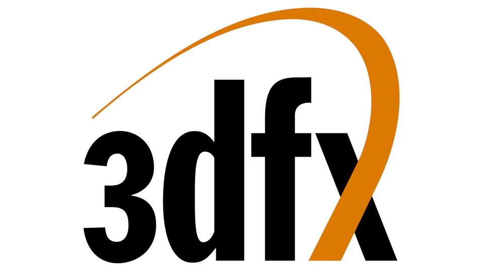 Neue Schriftweise und neues Logo führt 3dfx im Jahr 1999 ein.