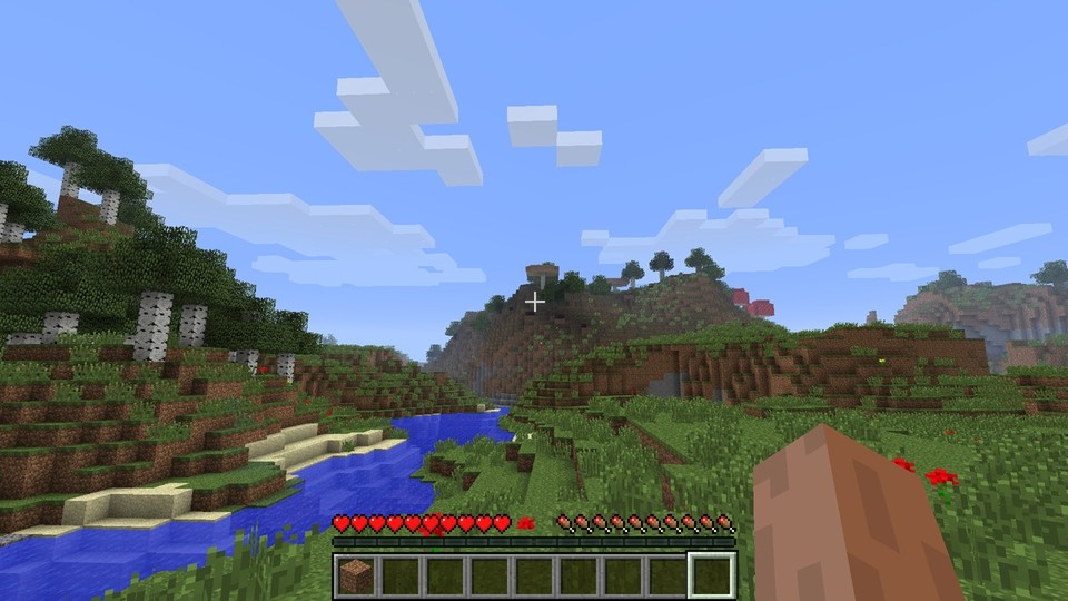 Einmal um den Block: Mit Minecraft wurden eckige Landschaften salonfähig.