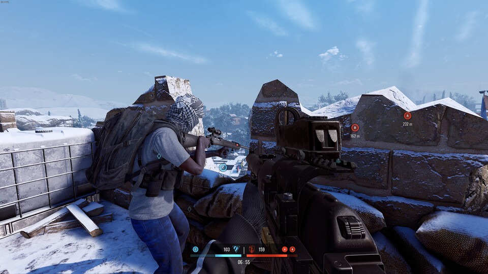 Eigentlich mag ich Scharfschützen – wenn sie in meinem Team sind! Die Karte Bab bietet zu viele Positionen für Sniper.