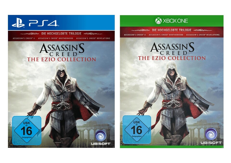 Drei Spiele in einem Bundle, mehrer Stunden Spielspaß für einen Preis: Das ist die Ezio Collection.
