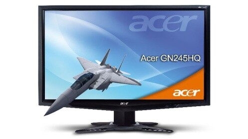 Mit 3D Vision Kit und einem HDMI-1.4a-Eingang ist der Acer GN245HQ vor allem was für 3D-Fans.