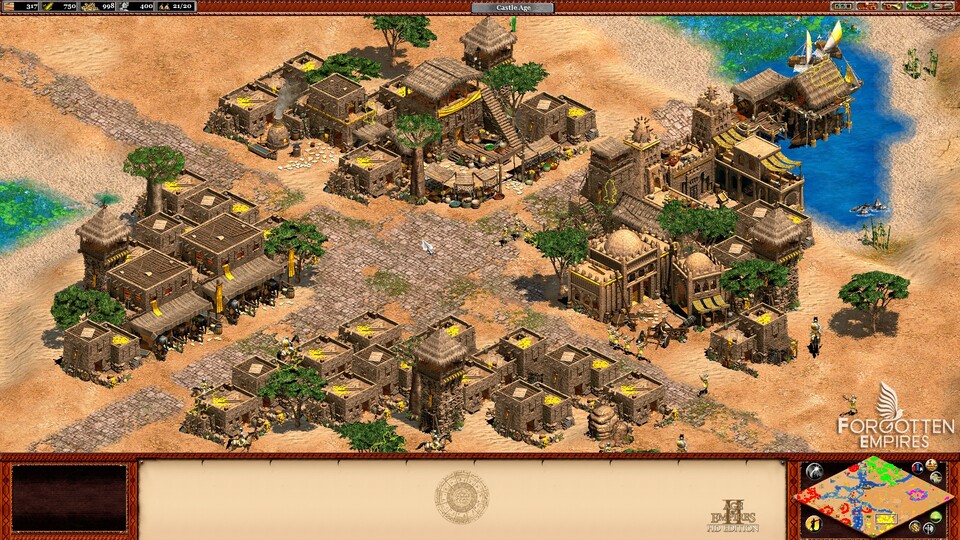 Das Addon »The African Kingdoms« für Age of Empires 2 HD Edition wird unter anderem neue Schiffseinheiten bieten.
