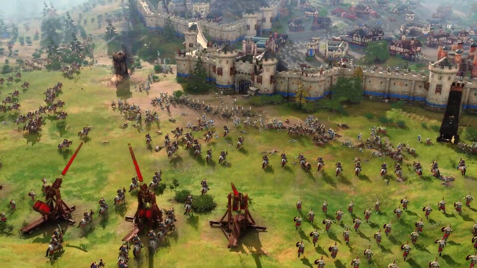 In Age of Empires 4 gibt’s groß angelegte Mittelalter-Schlachten, das Echtzeitstrategie-Spiel packt Szenario und Tugenden von Age of Kings in feinste 3D-Grafik. GameStar Plus durfte den Trailer vorab sehen und die Entwickler mit Fragen löchern. Wird das der Retter des Genres?