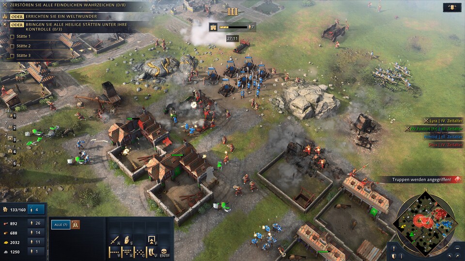 Age of Empires 4 ist ein gutes Spiel. Wenn eine Multiplayer-Partie in typischer AoE-Manier hin und her wogt, macht es viel Spaß.